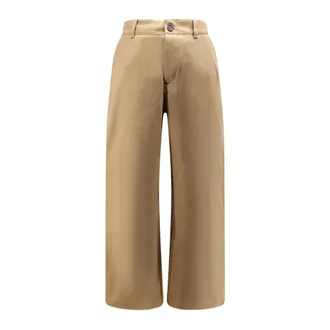 STUDIO NICHOLSON Wide Trousers, male, Beige, Size: M Bosworth Wide Trousers