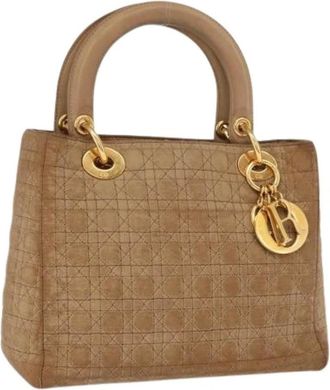 Dior Pre-owned Handbags, female, Brown, Size: ONE SIZE Pre-owned Vintage Hand Bag