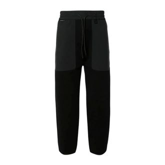 Moncler Pantalones de ch&aacute;ndal de algod&oacute;n Tricot - Trousers - Hombre - Negro - M