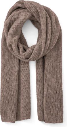 Lu Ren Luren Sjaal - Dames - Wintersjaals - Bruin - ONE Size - Kasjmier - Accessoires