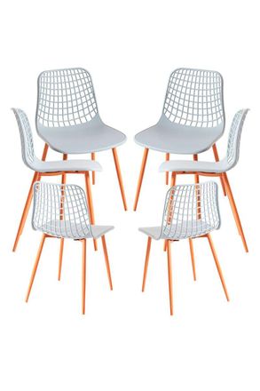 Regalos Miguel Regalos Miguel - Packs Sillas Comedor - Pack 6 Sillas Riva - Gris