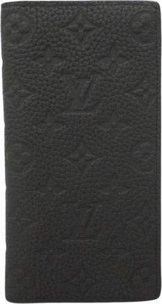 Louis Vuitton Black Long Wallet (Bi-Fold) (Pre-Owned)