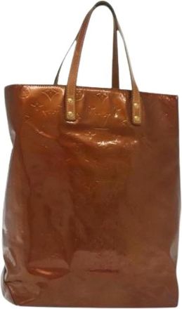 Louis Vuitton Tweedehands leren Louis Vuitton tassen - Dames - Vintage Shopper - Bruin - ONE Size - Leer - Vintage
