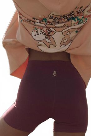 Free People Movement Never Better Biker Short In Clove