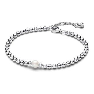 Pandora Treated Freshwater Cultured Pearl & Beads Bracelet