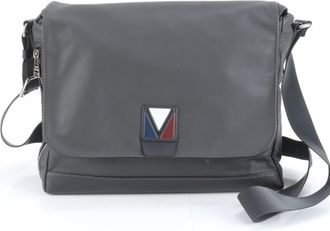 Louis Vuitton Gray Leather Briefcase (Pre-Owned)