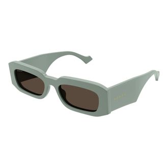 Gucci Stijlvolle Zonnebril - Heren - Zonnebrillen - Groen - 54 MM - Accessoires