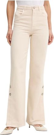 Twinset Mujer, Vaqueros, Beige, Talla: W26