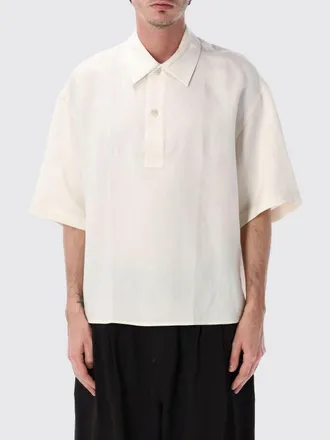 STUDIO NICHOLSON Polo Lemmer in misto lino