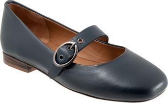 Softwalk Kassala Mary Jane Flat in Navy at Nordstrom, Size 10.5