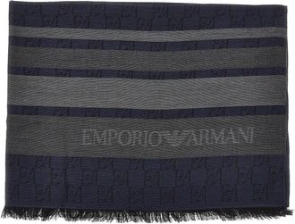 Emporio Armani Viscose and modal-blend scarf Man One Size