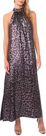 Vince Camuto Halter Neck Maxi Dress in Rich Black at Nordstrom Rack, Size X-Small