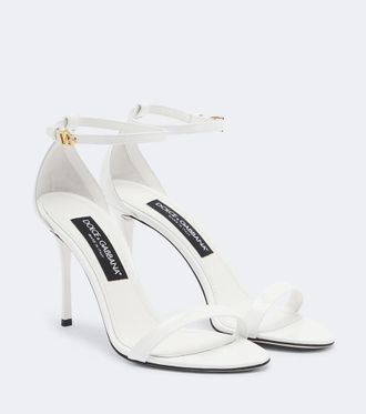 Dolce & Gabbana Sandalias DG de piel