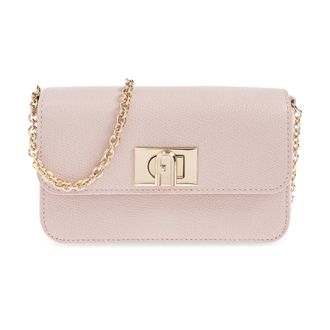 Furla Shoulder Bags, female, Pink, Size: ONE SIZE Shoulder bag 1927 Mini