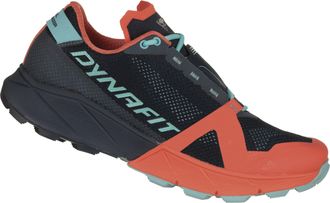 Dynafit Womens Ultra 100 Trail Running Shoes - Hot Coral/Blueberry