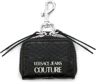 Versace Jeans Couture Portefeuilles & Kaarthouders - Dames - Sleutelhangers & Tashangers - Zwart - ONE Size - Accessoires