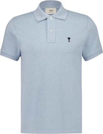 Ami Ami de Coeur Polo - Heren - Polos - Blauw - XL - Katoen - Tops