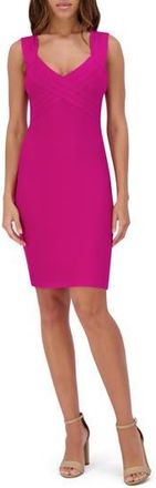 Siena My Balconia Body-Con Bandage Dress in Fuchsia at Nordstrom Rack, Size 10