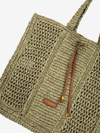 Gianni Chiarini Borsa Nefeli crochet verde