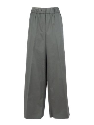 PESERICO Woman Trousers Relaxed Matte Straight-Leg Pants