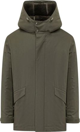 Yves Salomon Parka 78 cm - Jackets - Hombre - Verde - XL