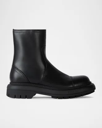 Givenchy Men & apos;s Leather Biker Ankle Boots