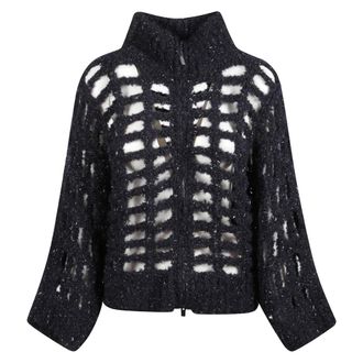 PESERICO Mujer, Jerseys, Azul, Talla: S