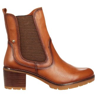Pikolinos Llanes W7H Leather Womens Ankle Boots - Brandy - Size:UK 5-5.5