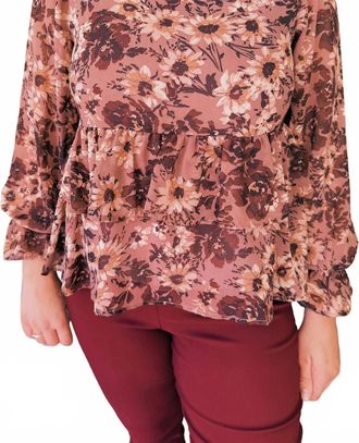 Gilli Emery Blouse In Floral