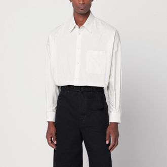 Christophe Lemaire Ivory cotton and silk shirt