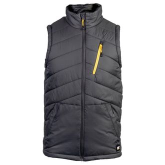 CAT Essentials Body Warmer Mens Black Gilets Nylon - Size X-Large