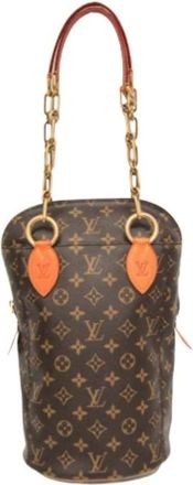 Louis Vuitton Pre-owned Bucket Bags, female, Brown, Size: ONE SIZE Pre-owned Bucket Bag