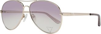 Guess Zonnebril GU7616-S 32Z Goud Violette Spiegel