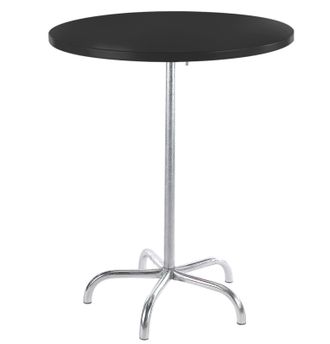 Schubiger M&ouml;bel Metall-Stehtisch S&auml;ntis Rund