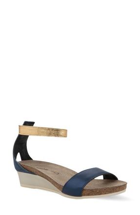 Naot Pixie Sandal in Polar/Midnight/Brass at Nordstrom, Size 11Us