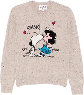 MC2 Saint Barth x Peanuts long-sleeve sweater - women - Wool/Polyamide - M - Neutrals