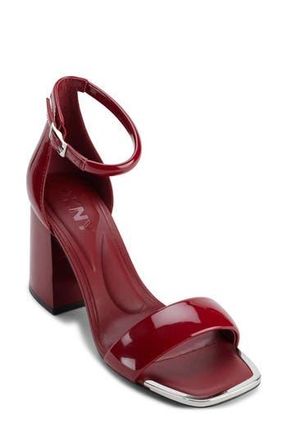 DKNY Scarla Ankle Strap Sandal in Ruby Red at Nordstrom Rack, Size 5.5