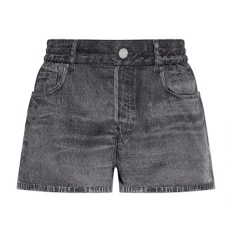 AllSaints Tyler Shorts - Dames - Denim shorts - Zwart - M - Denim - Korte Broeken