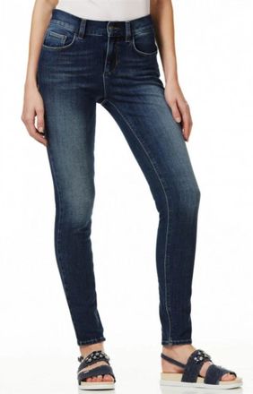 Liu Jo Divine Skinny Jeans - High Waist - Dames - Skinny Jeans - Blauw - W26 - Katoen - Jeans