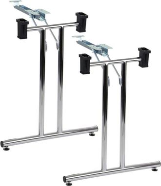 OEM Patas Plegables Para Escritorio O Mesa Sc-921/ch Cromo - 59 Cm, Cromo