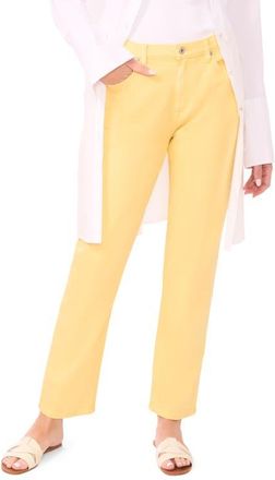 Vince Camuto Straight Leg Jeans in Sunshine at Nordstrom, Size 14