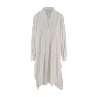 The Row Elinor Maxi Shirt Dress - Dames - Jurken - Wit - Maat: M Katoen