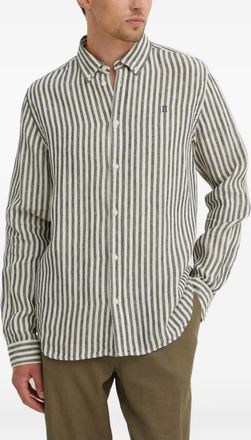 Les Deux Camicia a righe - Blu