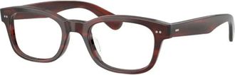 Oliver Peoples Glasses, unisex, Brown, Size: 49 MM Tiello Optical Frame