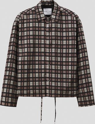 H&M Overshirt aus Nylon - Beige