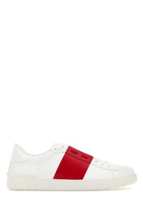 Valentino Garavani White Leather Sneakers