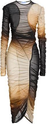 MUGLER VESTIDOS - Vestidos largos en YOOX.COM