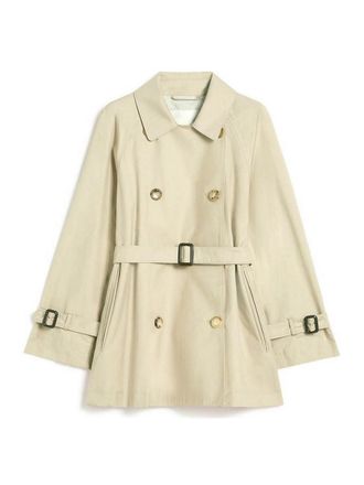 Max Mara Sabbia Crop Trench Coat