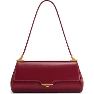 JW PEI Eloise Faux Leather Shoulder Bag in Burgundy at Nordstrom
