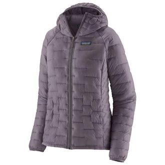 Patagonia Micro Puff Hoody Kunstfaserjacke f&uuml;r Damen | grau
